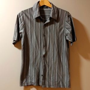 Alfani Men's Button Down Striped Shirt